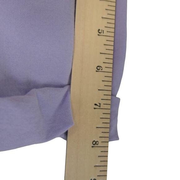 NEW Fabletics Front Twist Tee Womens XL or 12 14 Purple Knotted Athletic Hike - Picture 11 of 14